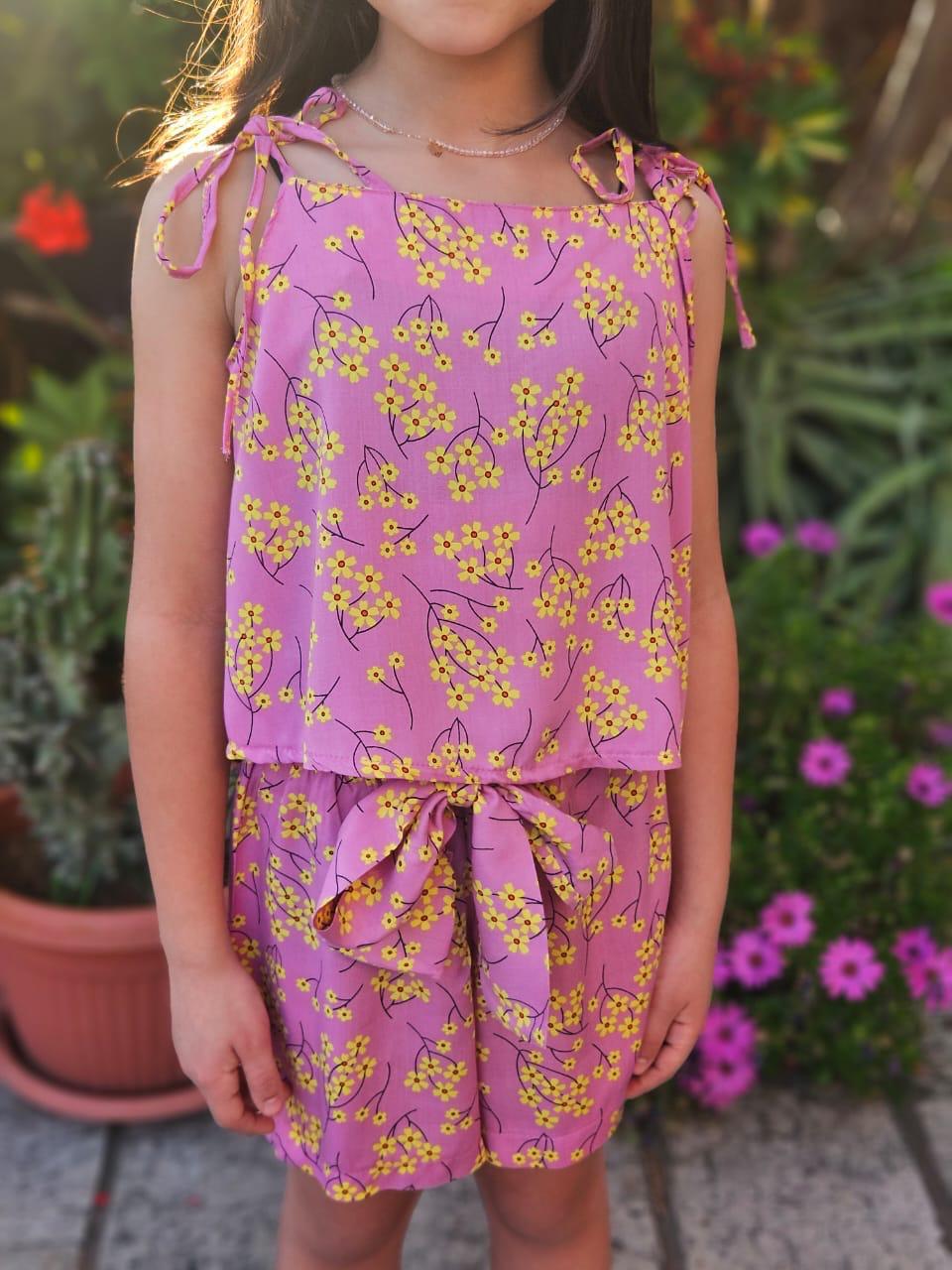 Viscose Floral SET - Girls