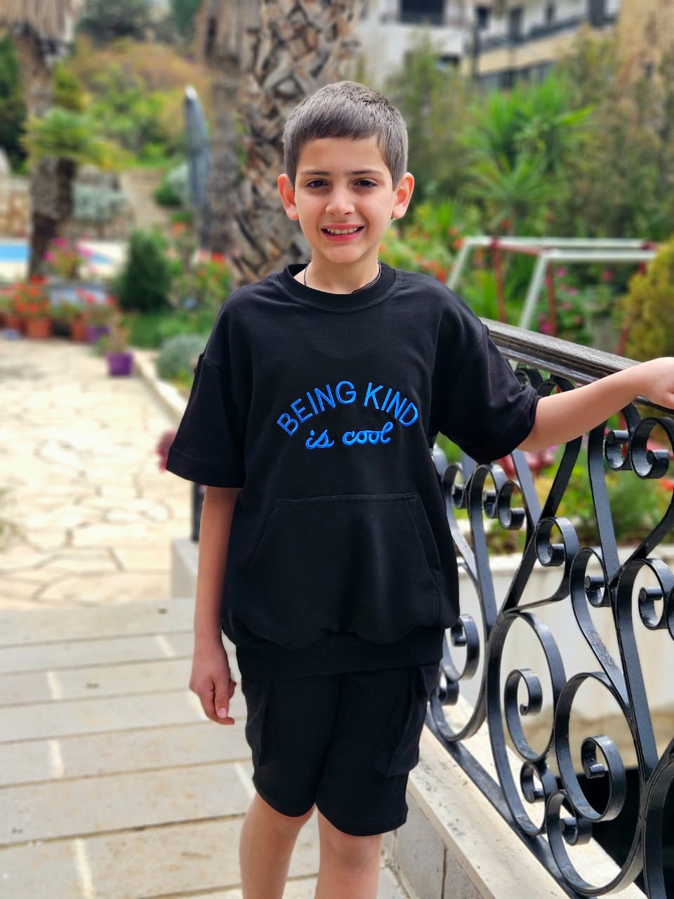 Cool Embroidered Sweatshirt ONLY - Boys