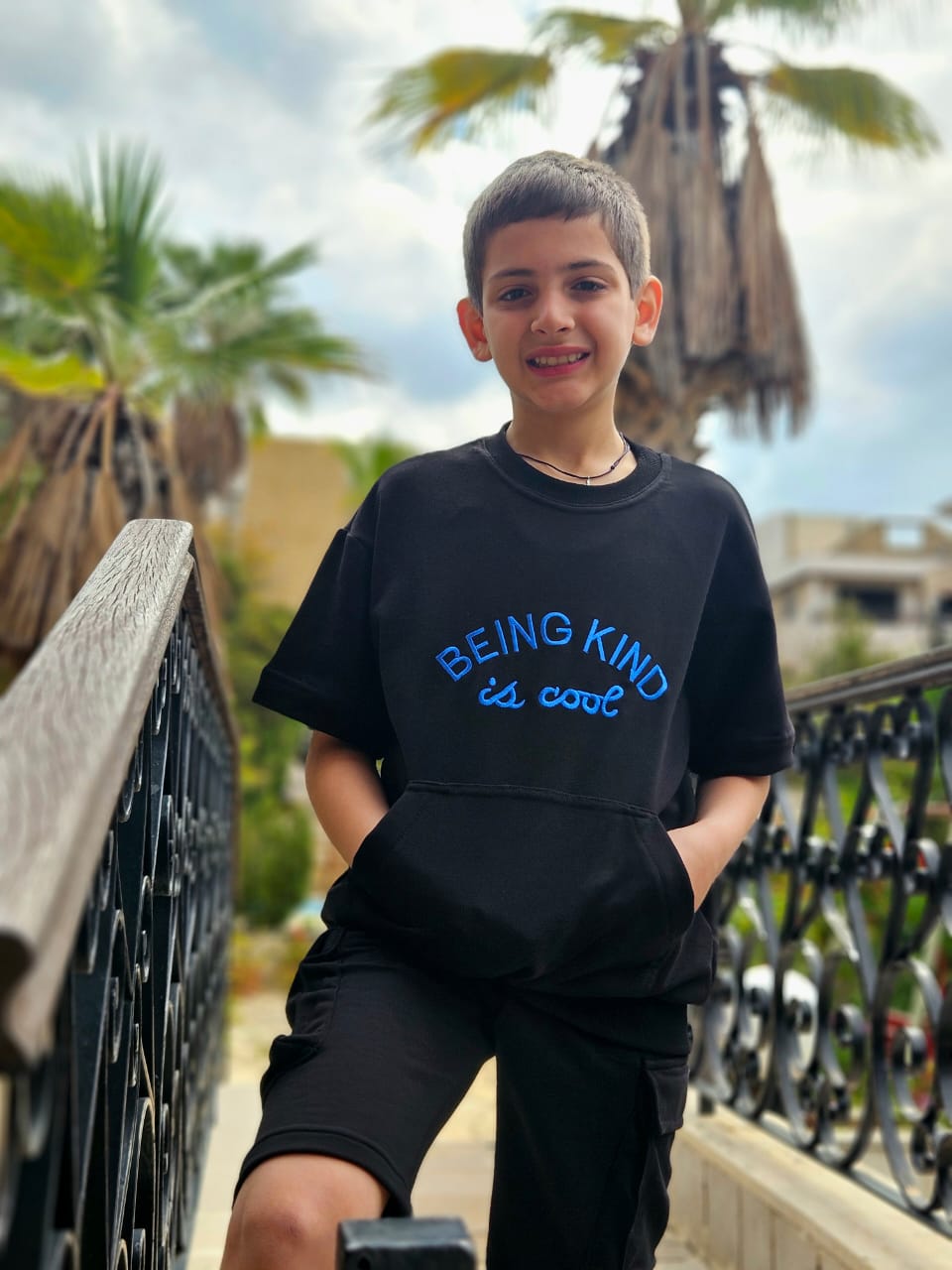 Cool Embroidered Sweatshirt ONLY - Boys