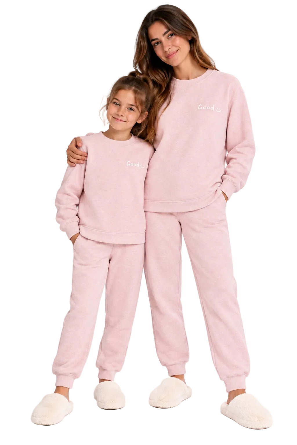 Light Pink Pyjama Set 100% Cotton