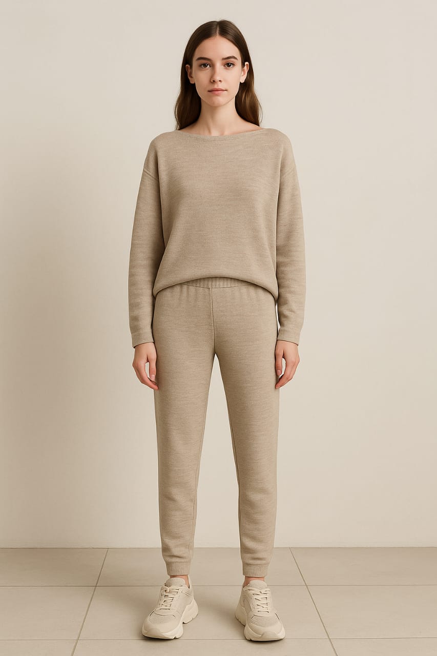 Soft Wool Sweater & Pant SET