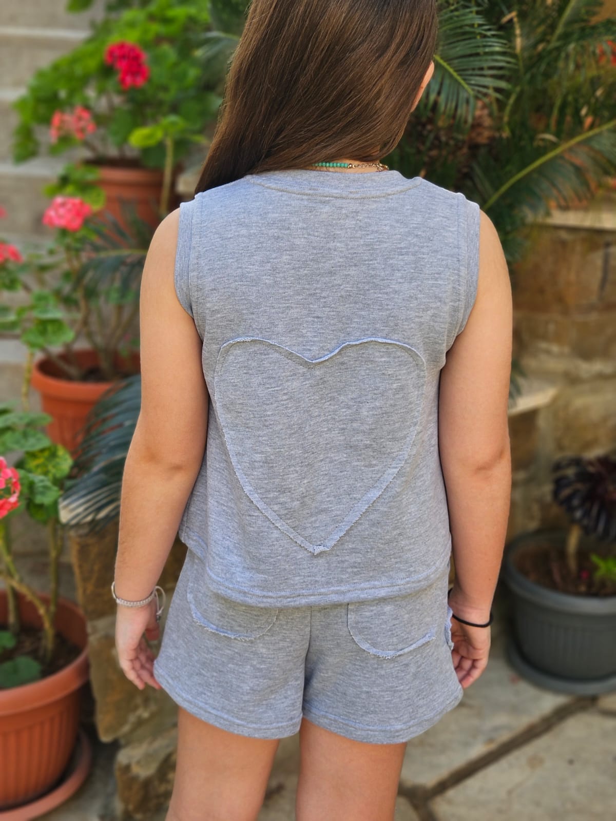 Heart Tracksuit SET - Girls