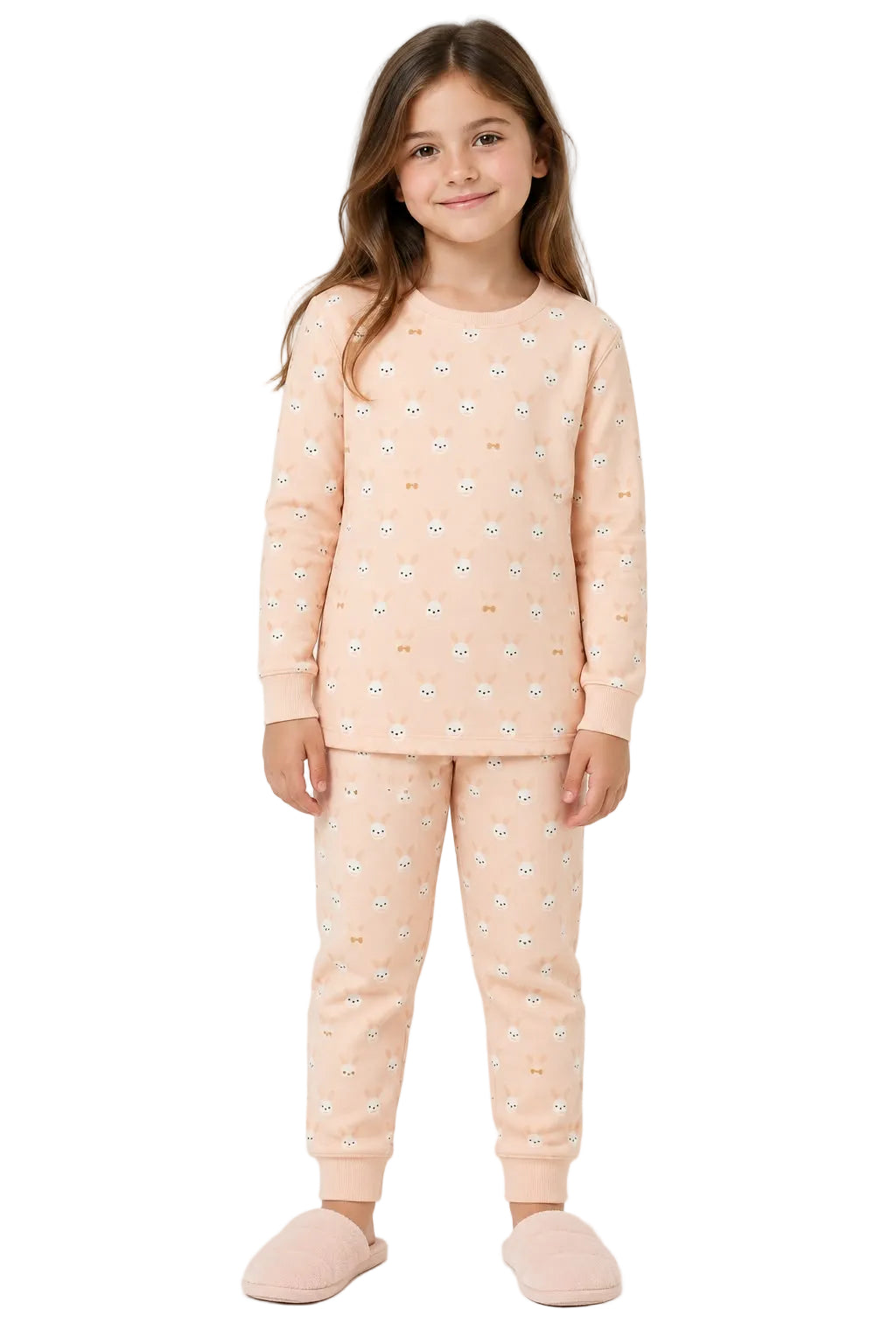 Rabbit Pyjama Set for Girls