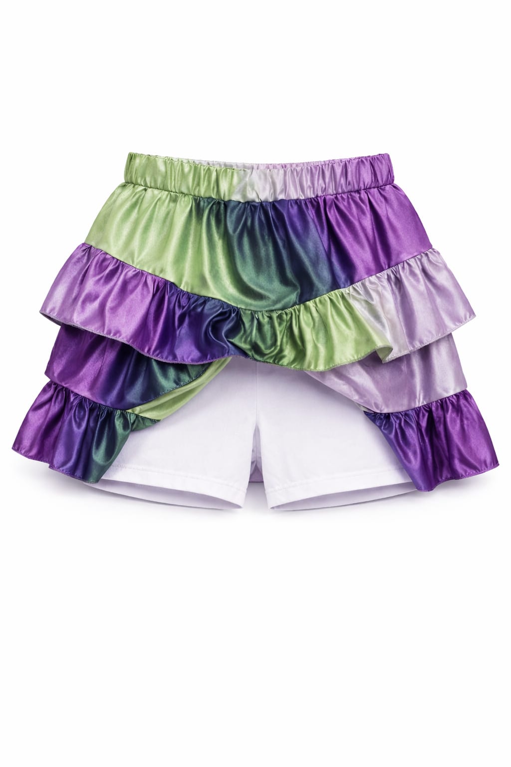 Metallic Layered Skort