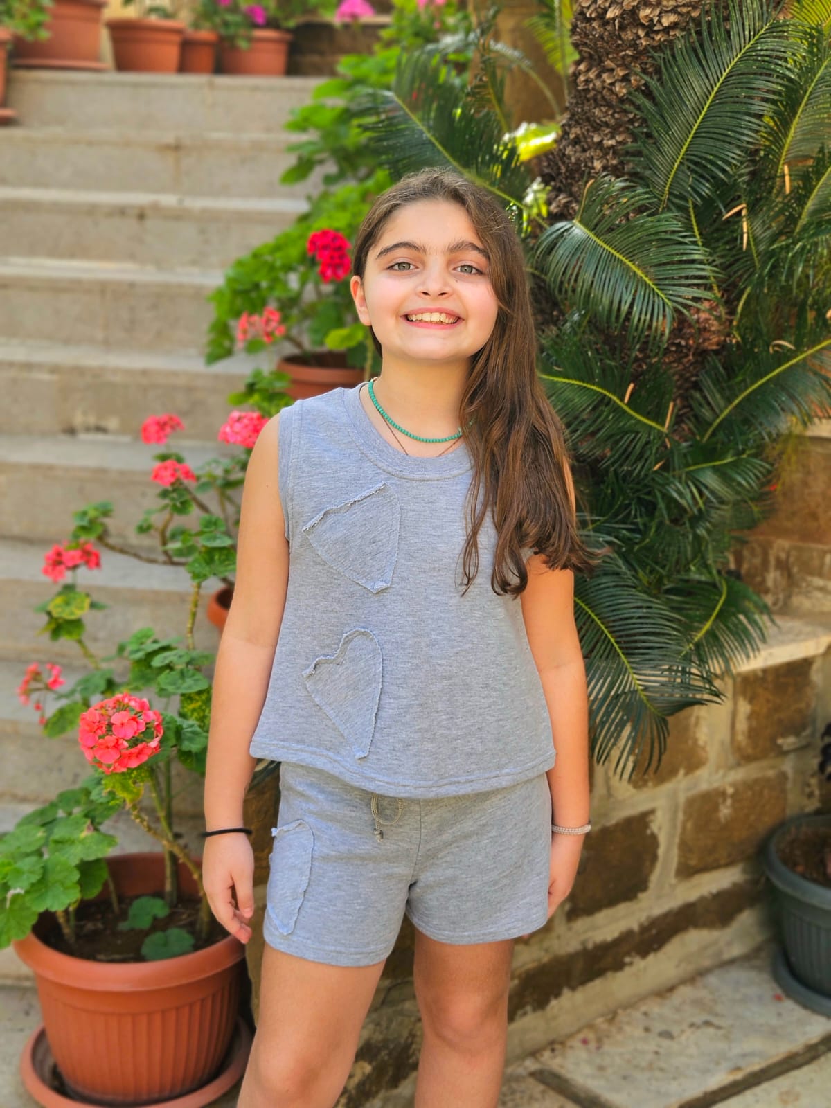 Heart Tracksuit SET - Girls