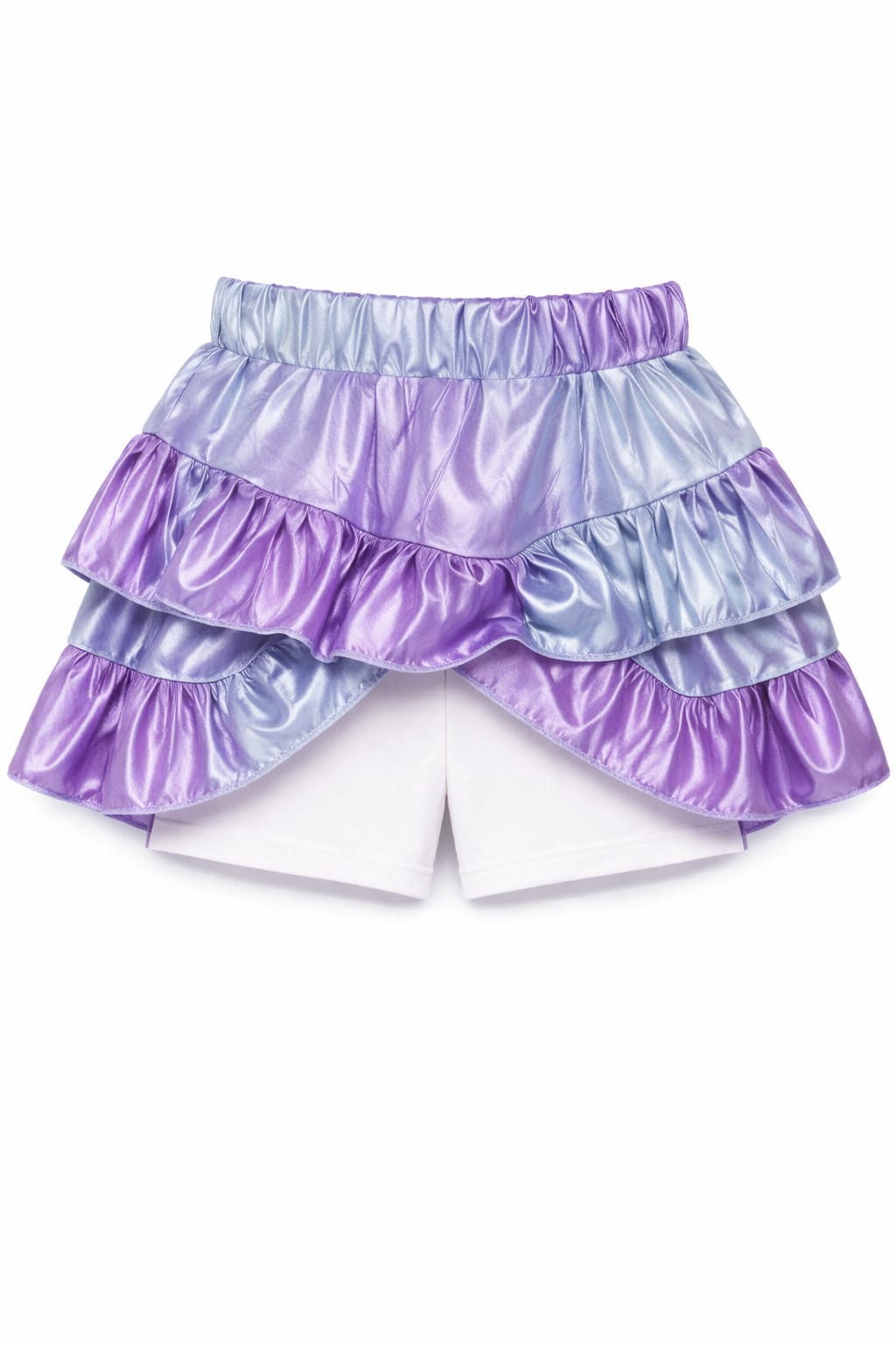 Metallic Layered Skort