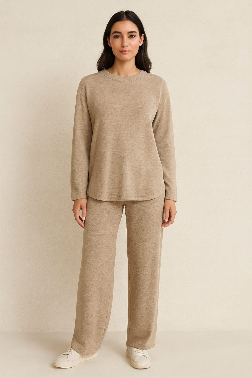 Soft Wool Sweater & Pant SET