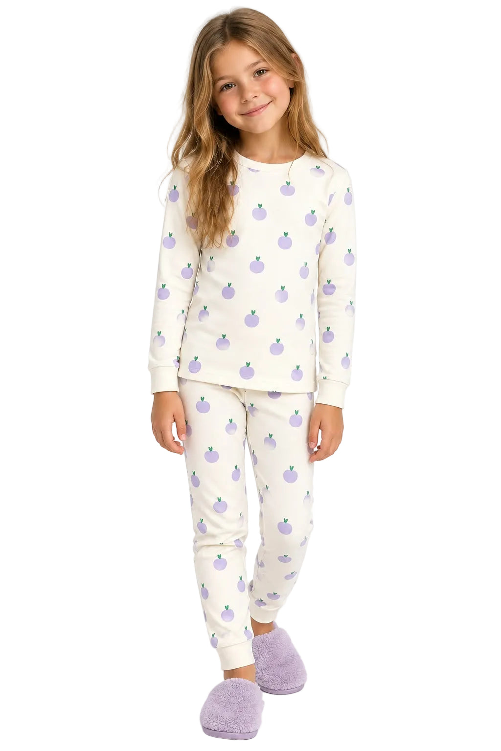 Apple Pyjama Set for Girls