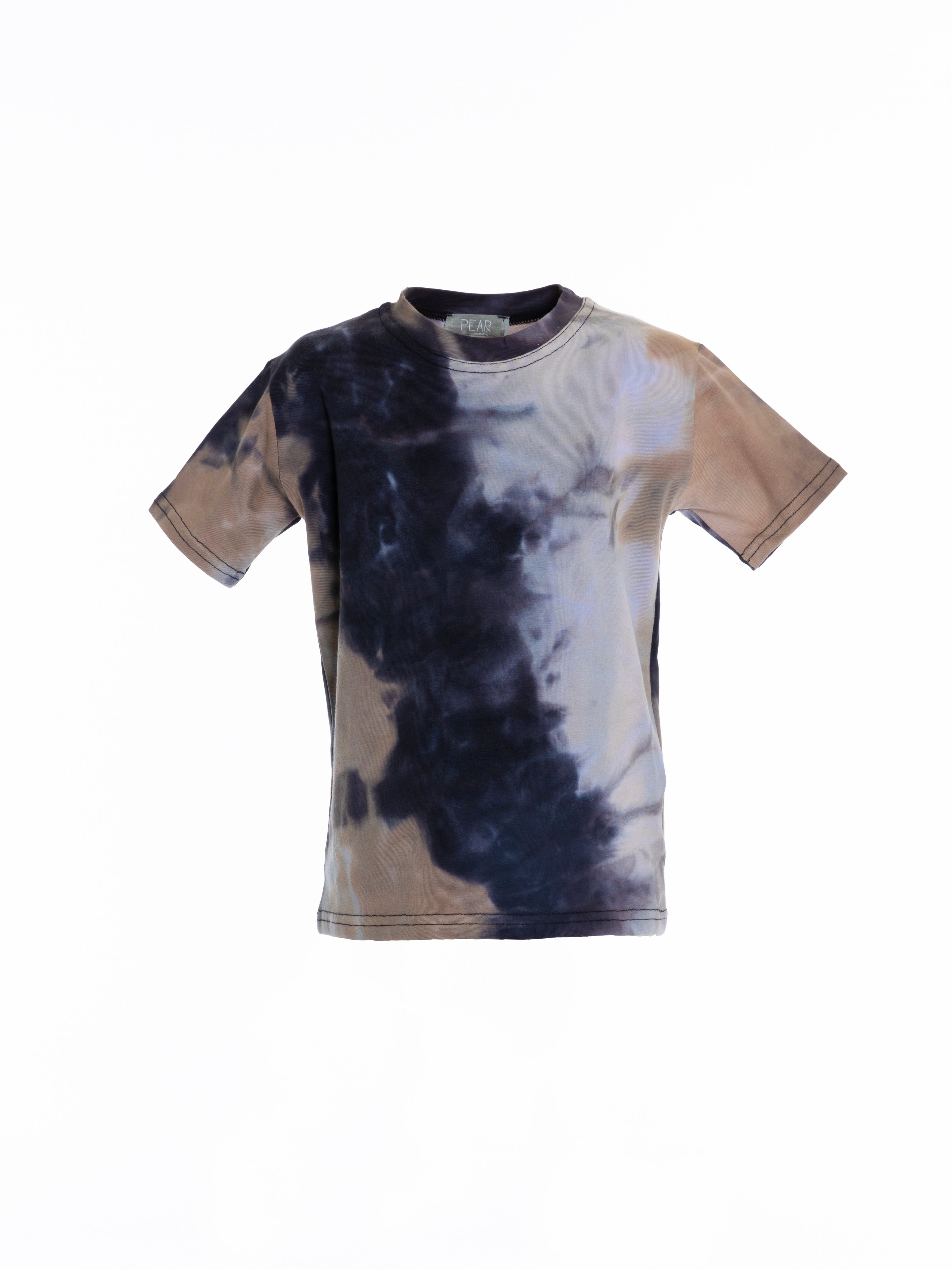 Tie Dye T-Shirt For Women - Dark Grey