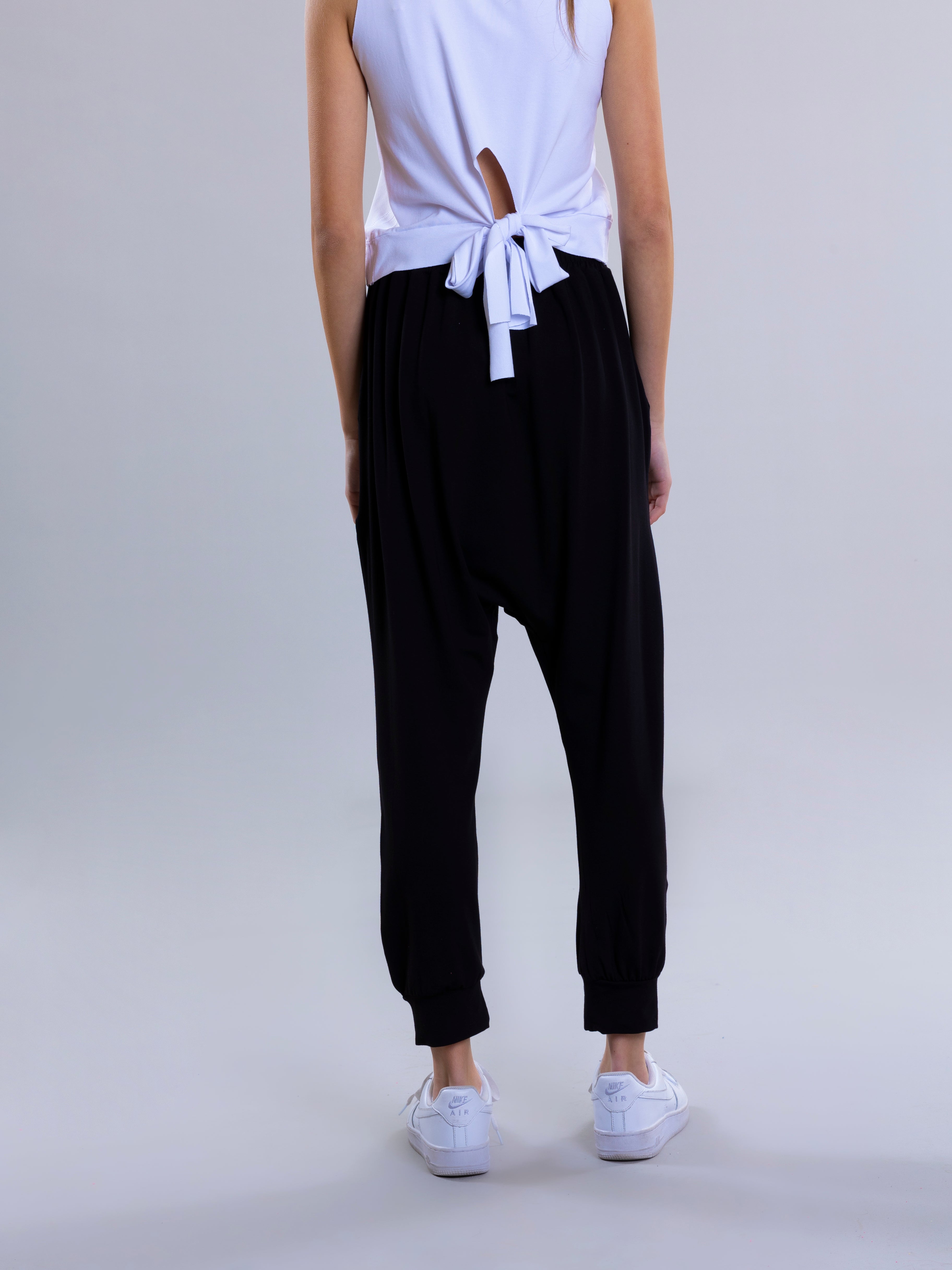 Harem Pants For Women - Black