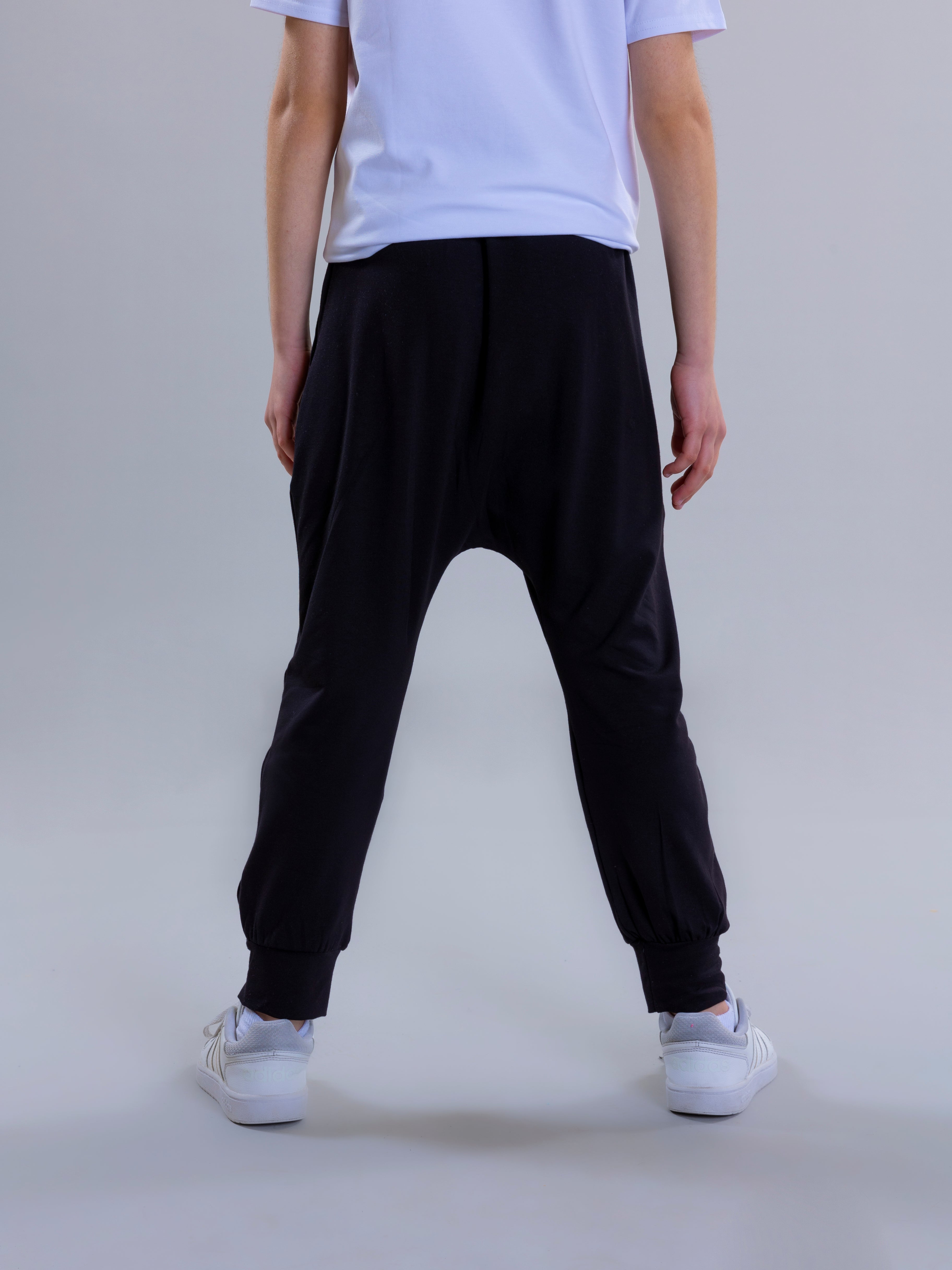 Harem Pants For Girls - Black