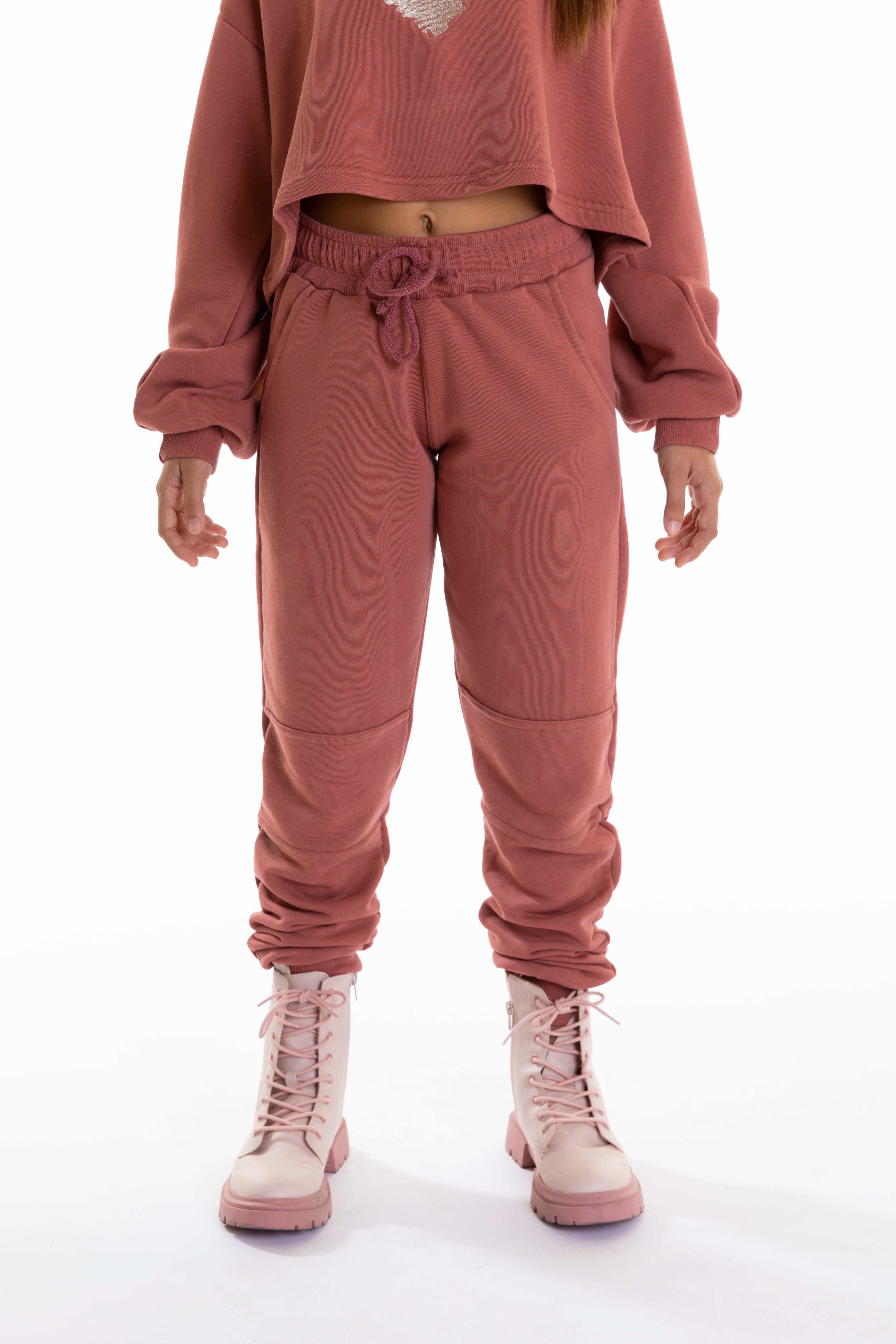 Sweat Pant Unisex - Rosewood - Pear