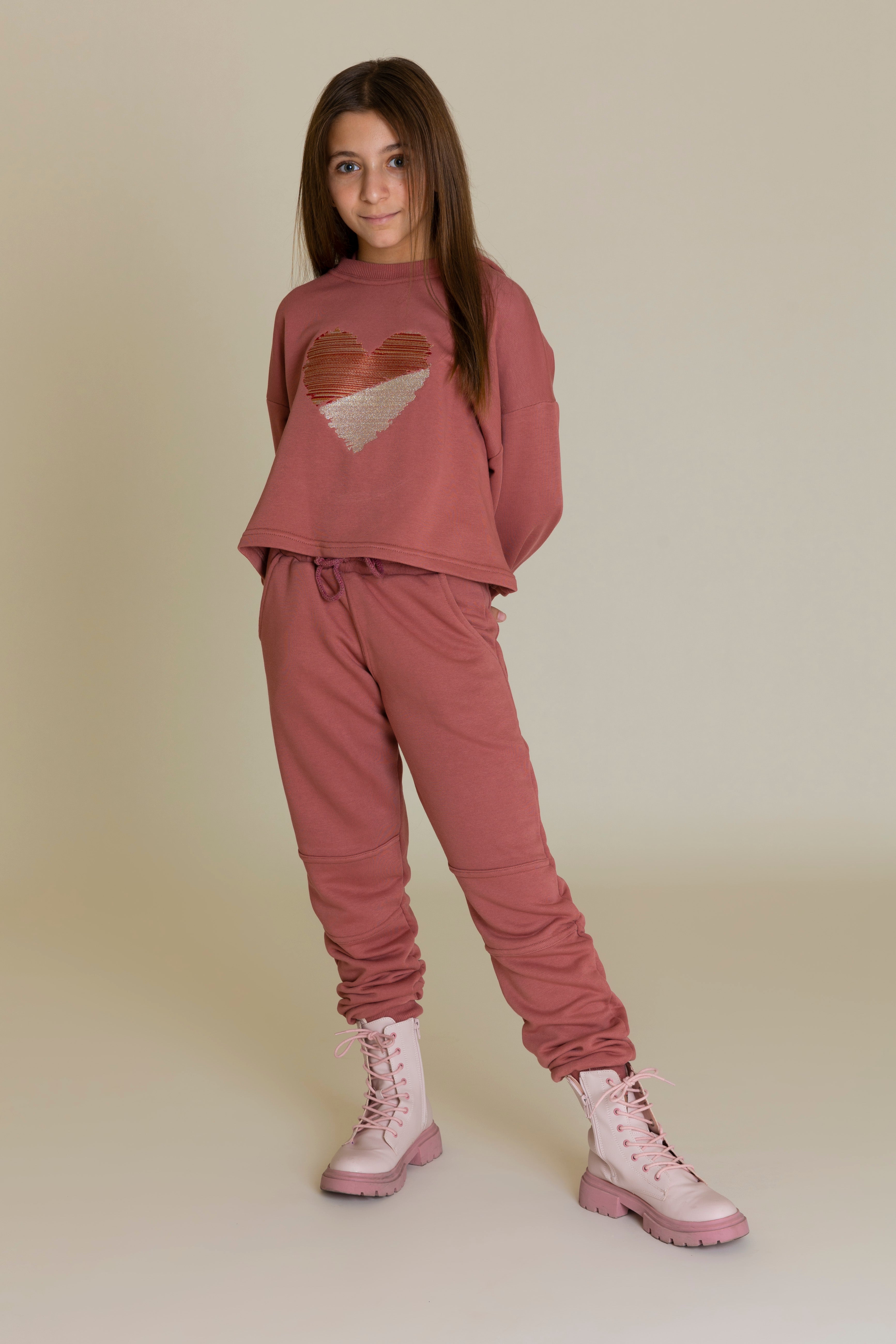 Sweat Pant Unisex - Rosewood - Pear