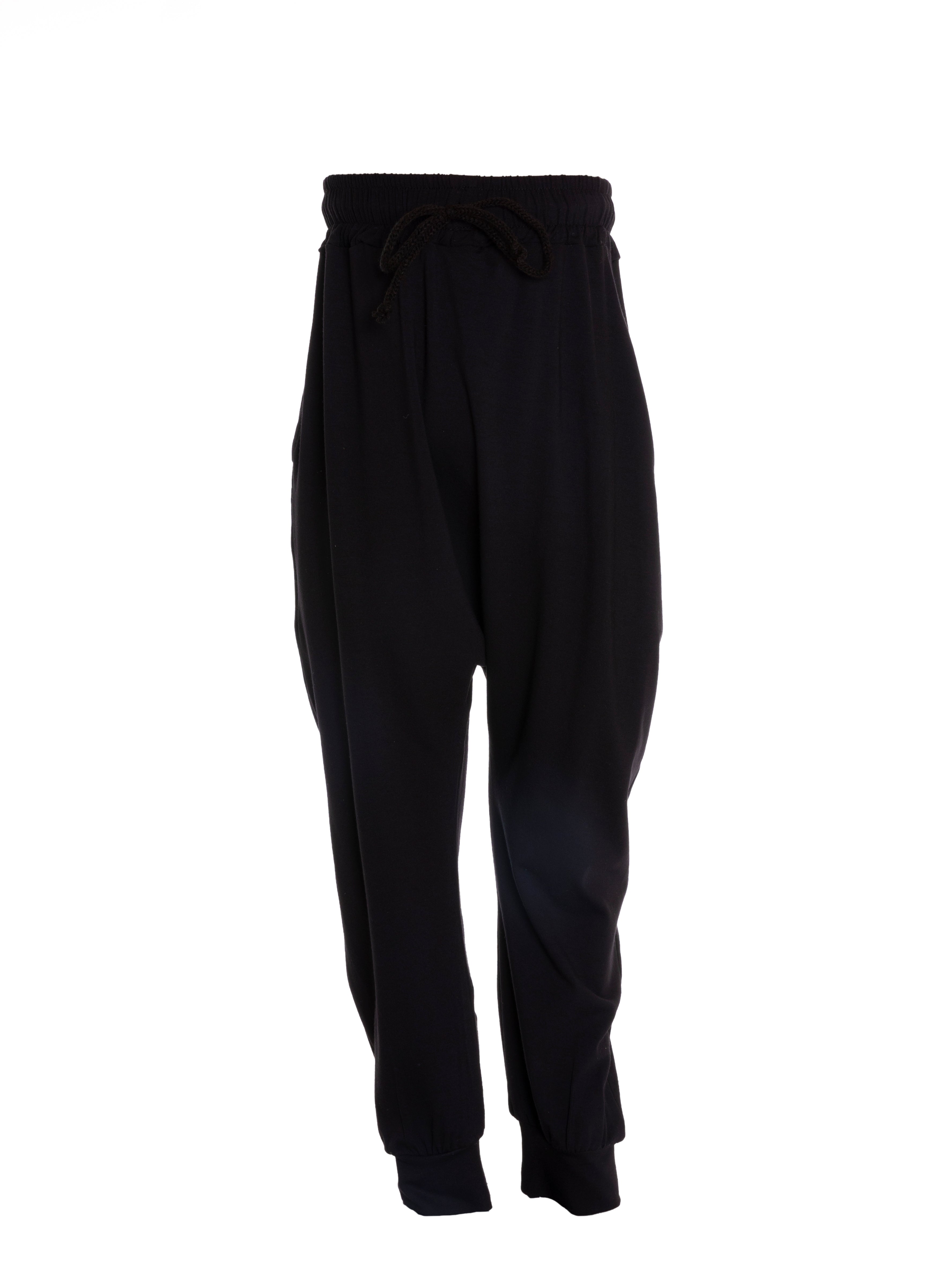 Harem Pants For Girls - Black - Pear